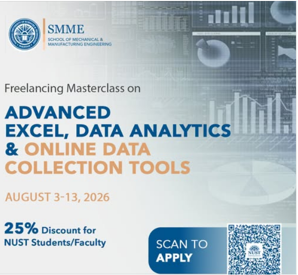 Freelancing masterclass on advanced excel, data analytics and online data collection tools